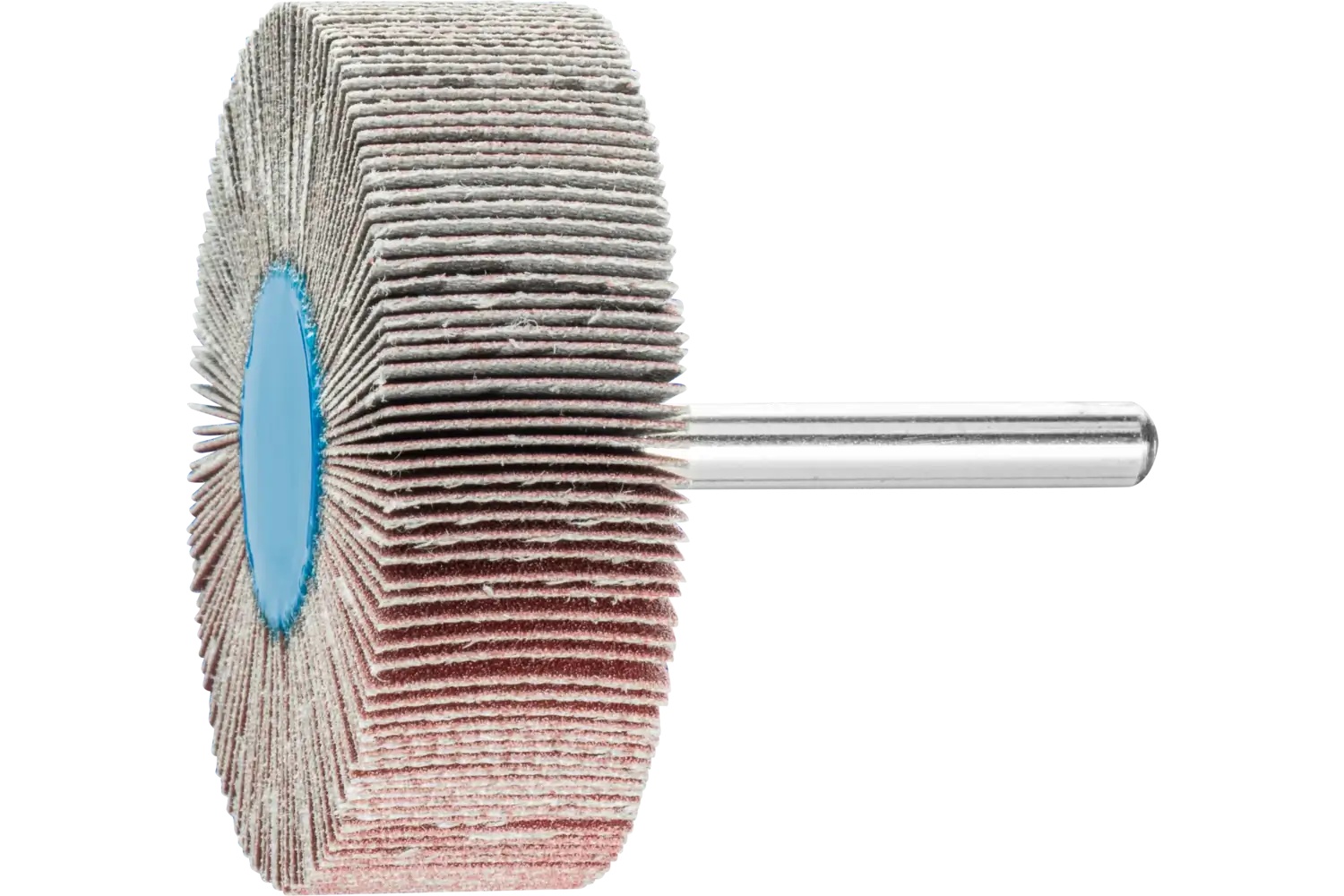 Picture of Pferd Mounted Flap Wheel, 2-1/2" X 1, 240 Grit, 1/4" Shank, Aluminum Oxide